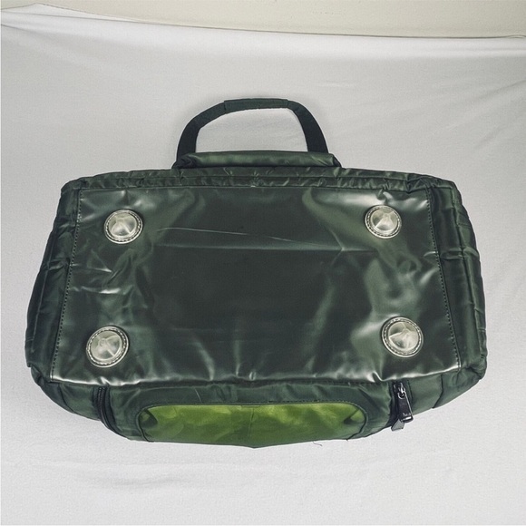 Lug Propeller Quilted Duffel Bag w/Strap Olive Green Travel Overnight Carry-on - Picture 11 of 16